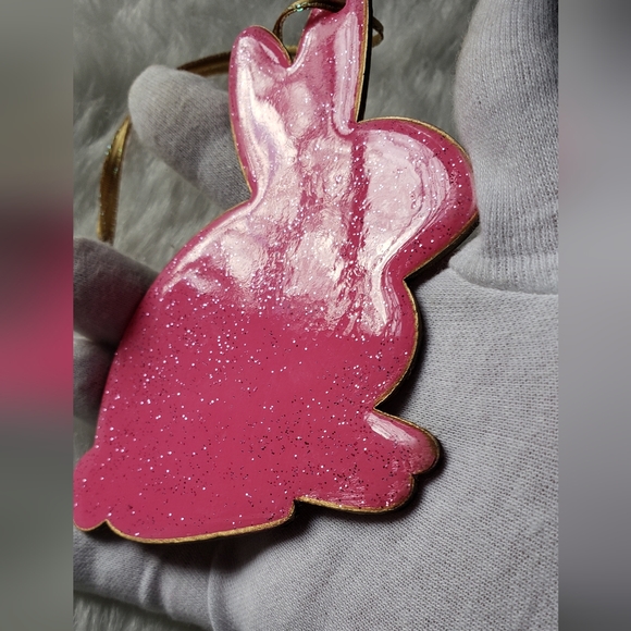 Handmade Spring Flower Bunny Decor Accessory - Picture 6 of 10